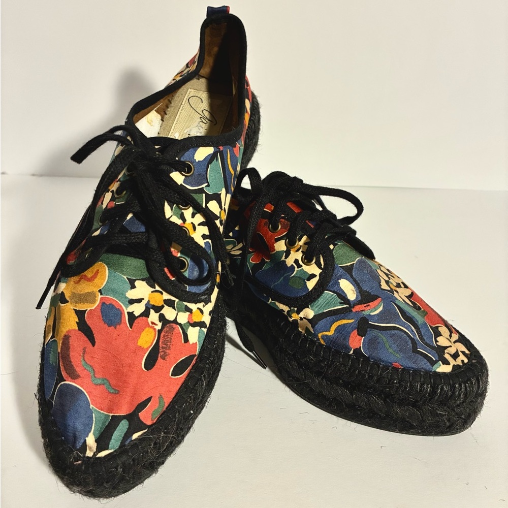 Gaimo Floral Espadrille Sneakers